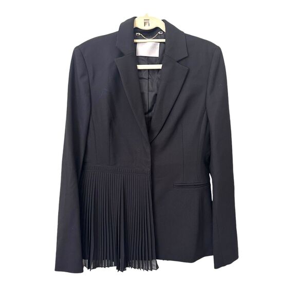 JASON WU Pleated Draped Wool Blazer‎ NWOT Sz4